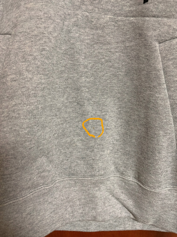 CDG X Stussy 후드 그레이 판매합니다 ! 이미지