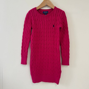 (130) 폴로 키즈 니트 원피스 7t 이미지