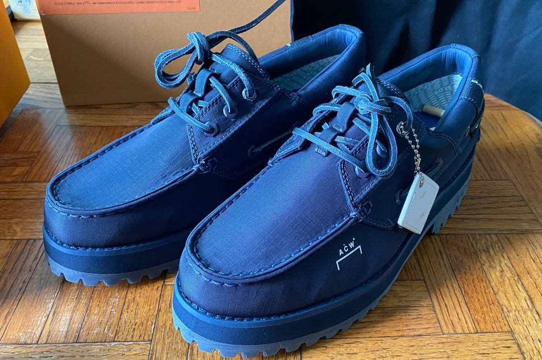 팀버랜드 X 어콜드월 3 아이 보트 슈즈 고어텍스 (Timberland x A-Cold-Wall 3-Eye) 이미지
