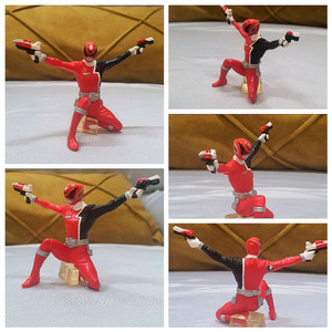 파워레인저spd 레드 데카레인져 피규어 가챠 이미지