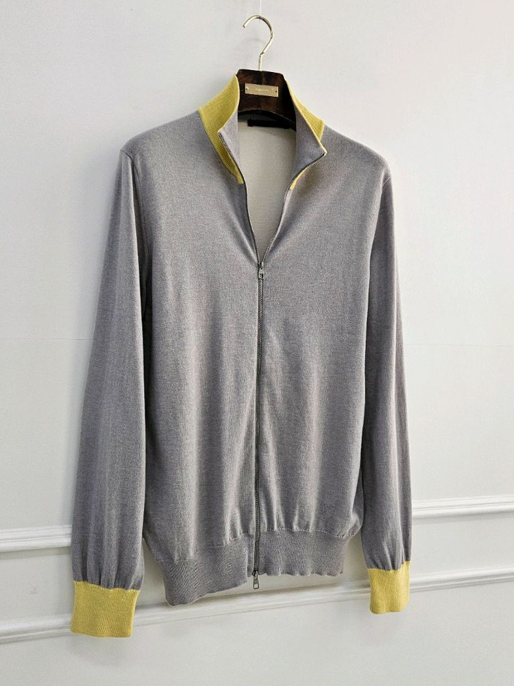 루이비통 캐시미어 하이넥 투웨이 집업자켓 [ 로로피아나 쿠치넬리 에르메스 톰포드 키톤 ] 이미지