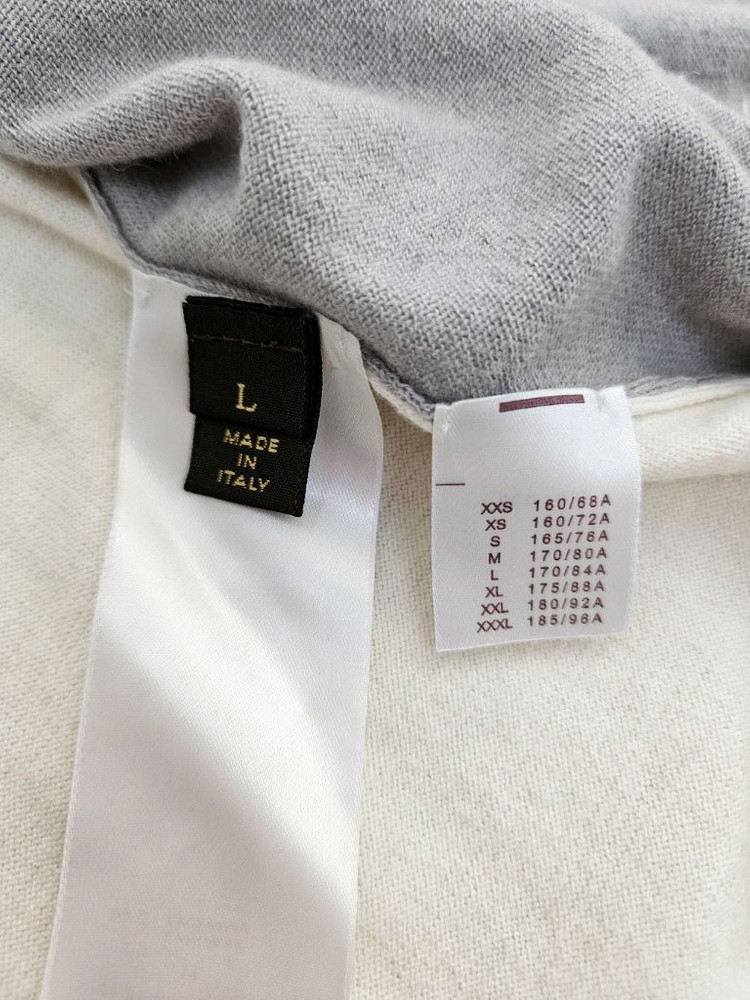 루이비통 캐시미어 하이넥 투웨이 집업자켓 [ 로로피아나 쿠치넬리 에르메스 톰포드 키톤 ] 이미지