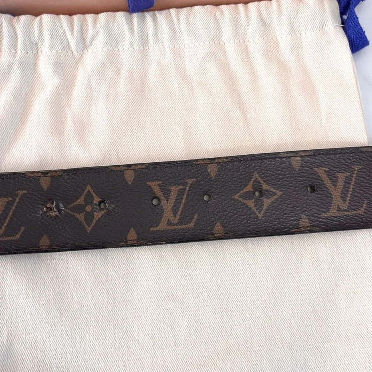 [A급/정품] 루이비통 LV 이니셜 리버서블 모노그램 벨트 이미지