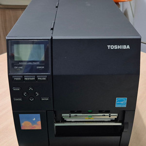 도시바 B-EX4T1-GS 산업용 라벨 바코드 물류라벨 택배송장프린터/네트워크가능 이미지