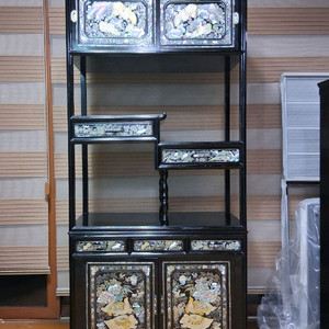 자개장식장 자개사방탁자 이미지