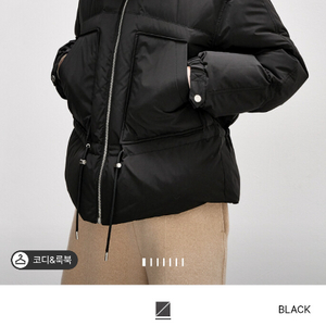 시스템 니트칼라 구스 점퍼 55사이즈(한섬, 마인, 타임) 이미지