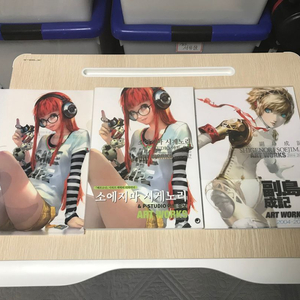 소에지마 시게노리 아트북 화집 화보집 일러스트집 2권 (게임 페르소나 3, 4, 5 & 캐서린 캐릭터 디자인) 이미지