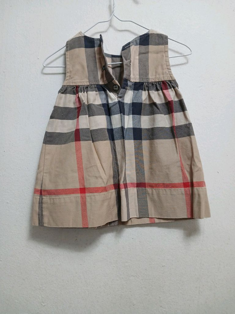 버버리 키즈베이비 체크 여아 원피스 사이즈 18M 이미지