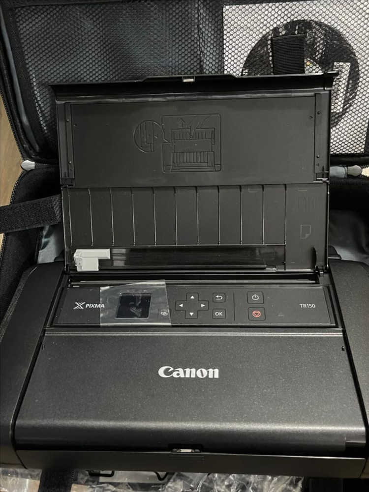 캐논 Pixma TR150 휴대용 프린터 + 배터릭팩 +잉크 이미지