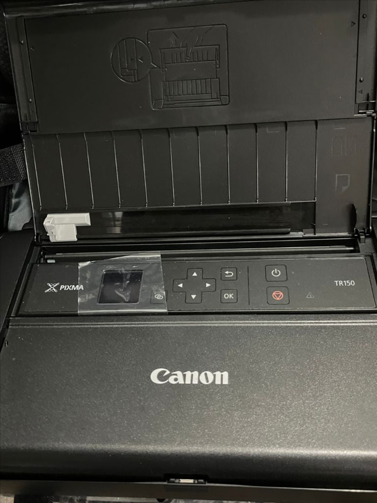캐논 Pixma TR150 휴대용 프린터 + 배터릭팩 +잉크 이미지