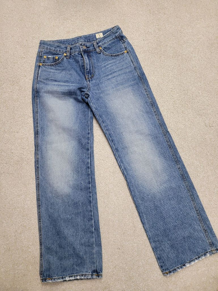 식스앤어하프 로우라이즈 청바지 스몰 이미지