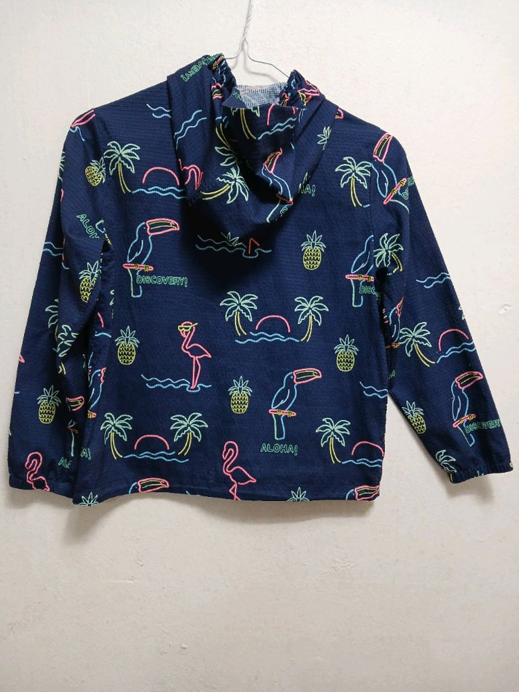 디스커버리 키즈 바람막이 자켓 점퍼 사이즈 130 이미지