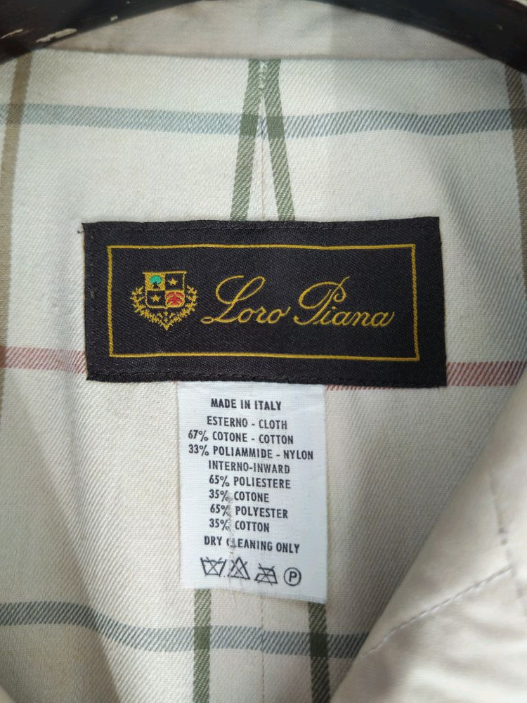 로로피아나 레인메이트 트렌치코트 [ 쿠치넬리 에르메스 루이비통 톰포드 키톤 벨루티 ] 이미지