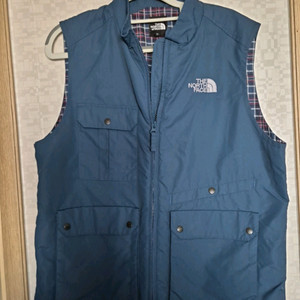 노스페이스 얇은조끼 m 하자x깔끔 이미지