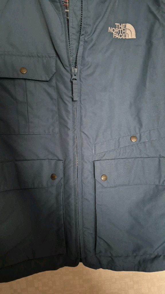 노스페이스 얇은조끼 m 하자x깔끔 이미지