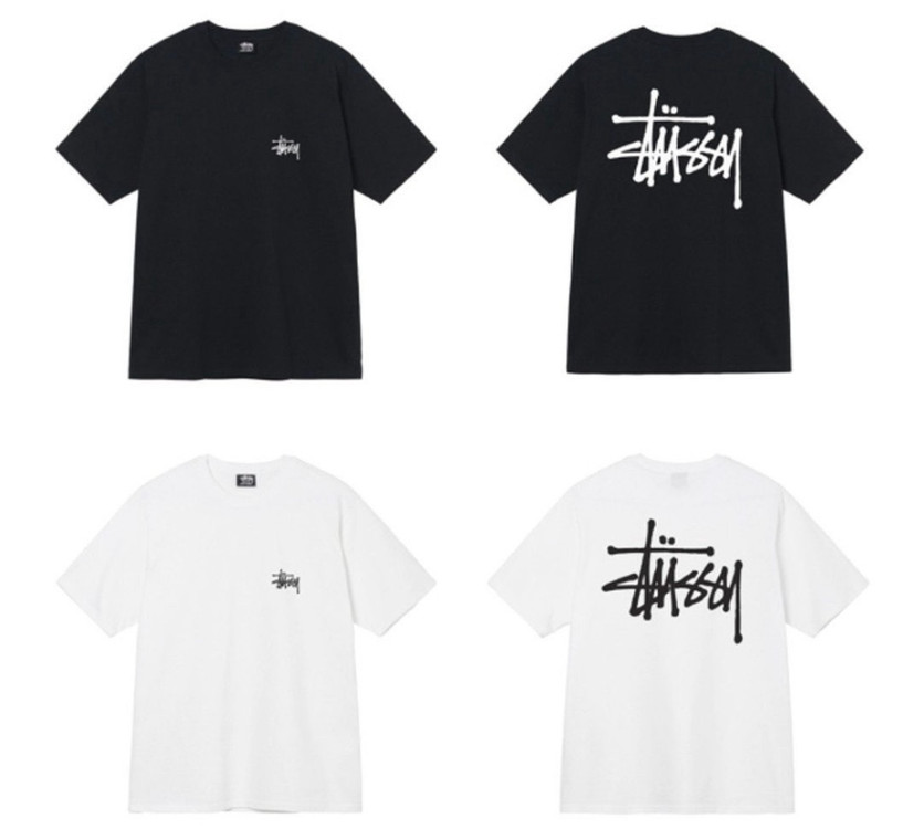 스투시 STUSSY 베이직반팔 티셔츠 남녀공용! 이미지