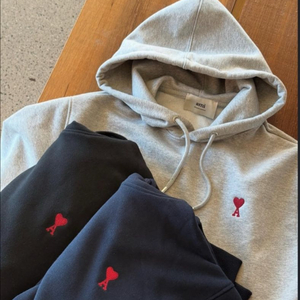 특가! 아미(Ami) 스몰로고하트 후드티 남녀공용 이미지