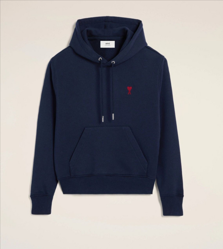 특가! 아미(Ami) 스몰로고하트 후드티 남녀공용 이미지