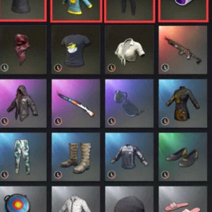 배그 스노우 선글라스 상자 이미지