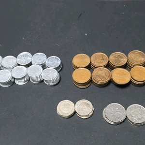 외국동전 여러가지 220개정도 일괄. 이미지