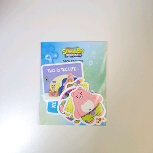 카카오 스폰지밥 춘식이 춘식 뚱이 라이언 스티커 귀여운 빈티지 데코 다꾸 다이어리 꾸미기 인테리어 소품 장식 소품 이미지