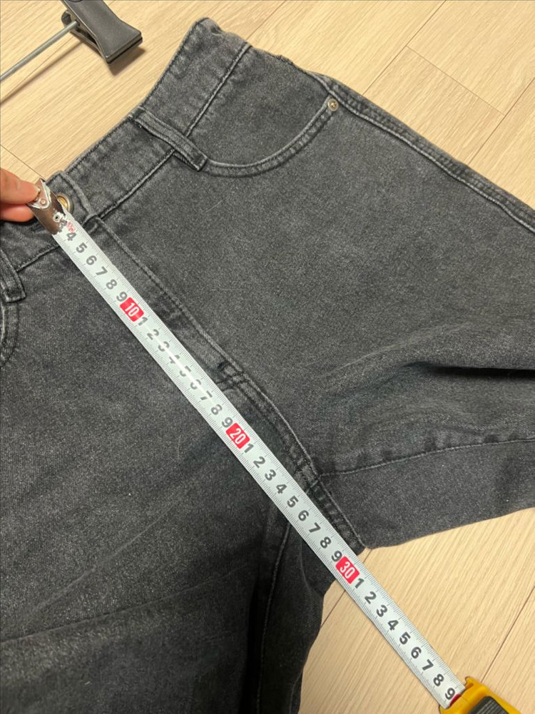 22년 한섬 SJSJ 테이퍼드 데님 팬츠 청바지 그레이 진 흑청 차콜 이미지