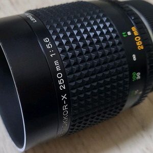 Minolta RF 미놀타 250mm f5.6 반사렌즈 이미지