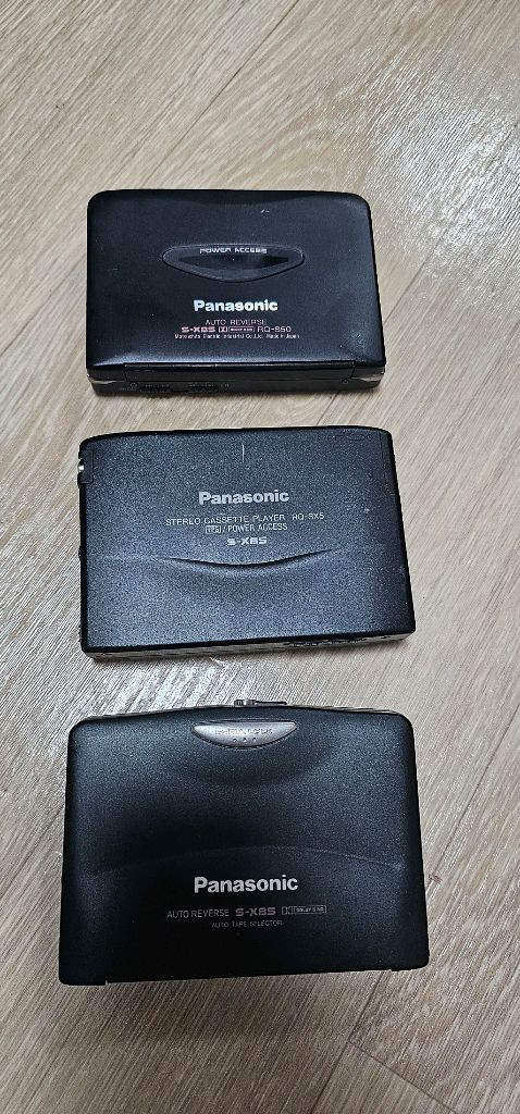 파나소닉 워크맨 노테스트 3대 일괄 이미지