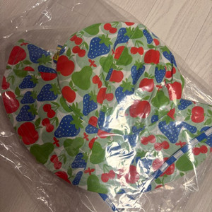 던스 파랑 딸기 썬햇 S사이즈 판매 이미지