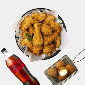 BHC뿌링클+치즈볼, 뿌링클콤보+치즈볼 콜라1.25 이미지