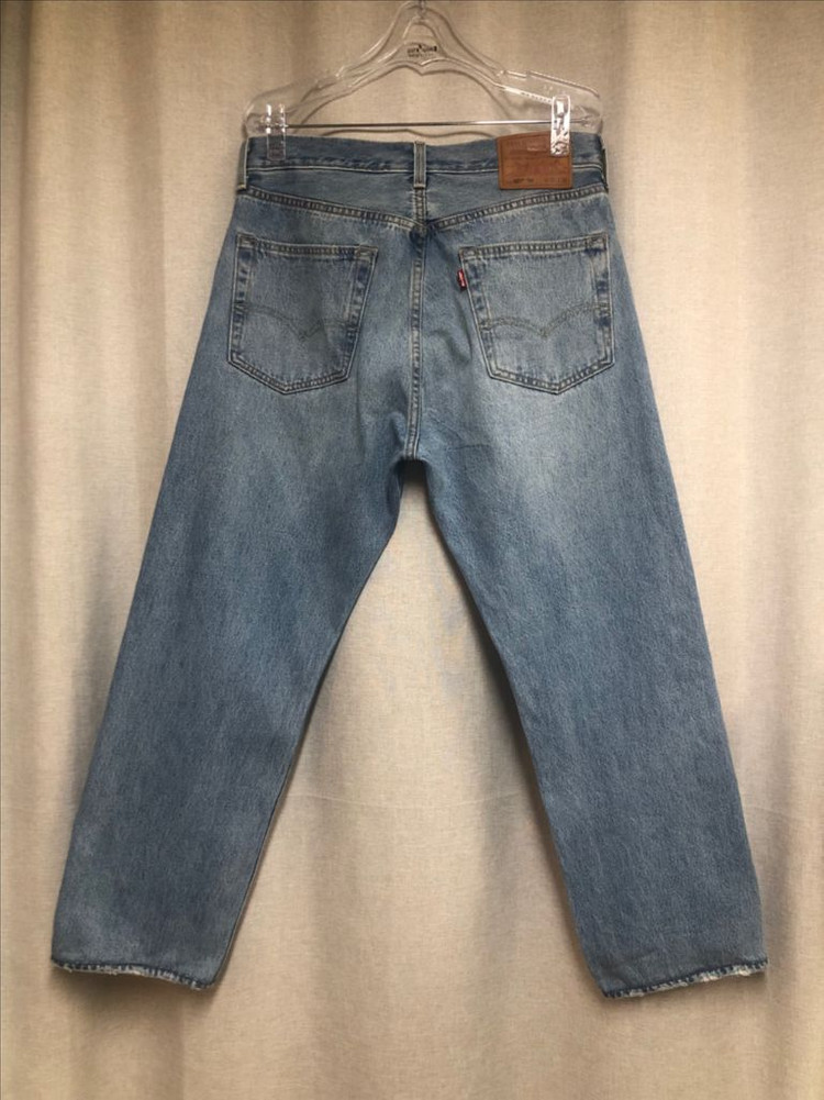 리바이스 프리미엄 501 54 연청 데님팬츠 W32 이미지