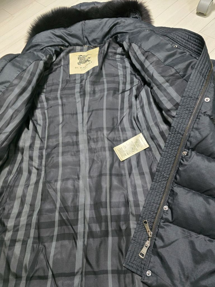 버버리 아비데일 롱패딩 다운 후드폭스퍼 정품 운포 이미지