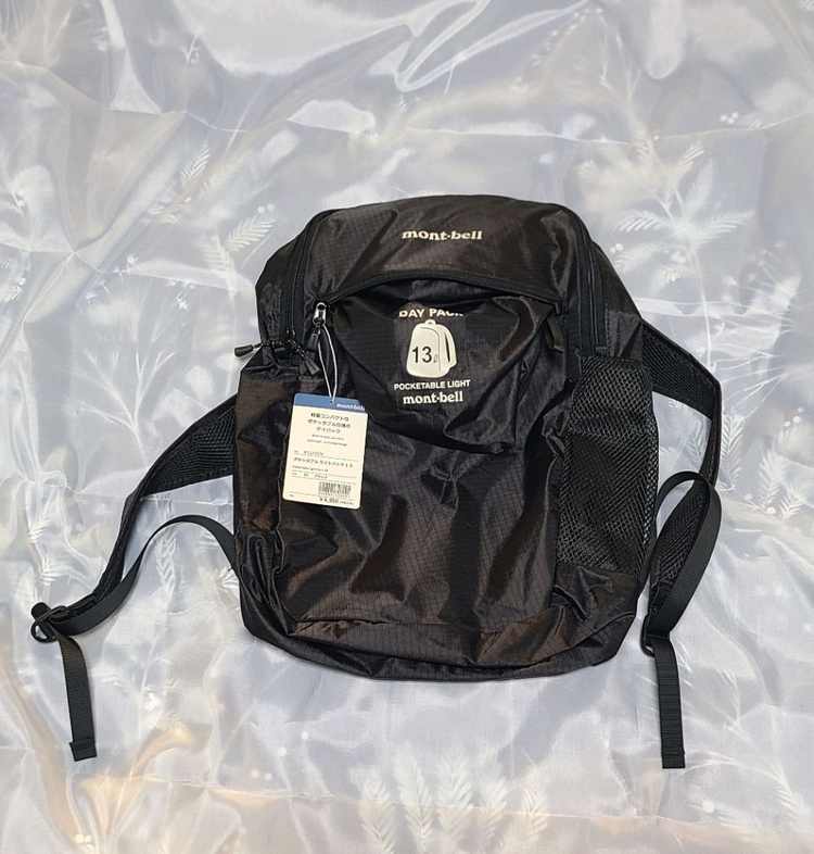 몽벨 포켓터블 라이트팩 10L / 13L 2종류 백팩 (새상품) 이미지
