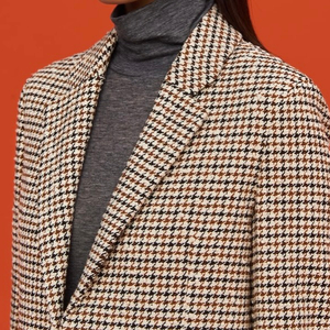 빈폴 레이디스 브라운 하운드투스 트위드 자켓 90 이미지