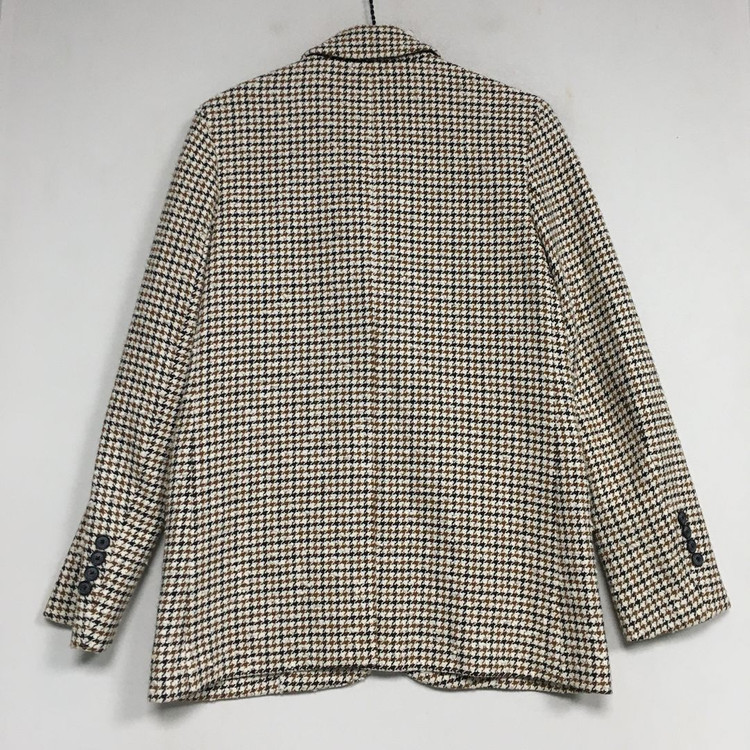 빈폴 레이디스 브라운 하운드투스 트위드 자켓 90 이미지