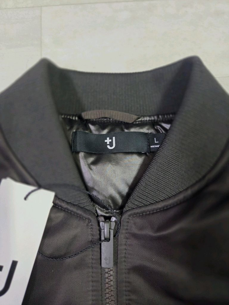 유니클로 질샌더 MA-1 마원자켓 그레이 L 새상품 이미지