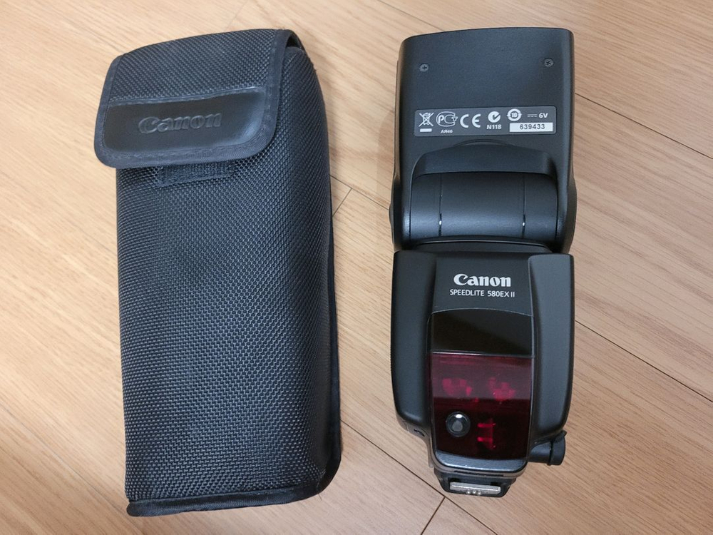 캐논 DSLR 스피드라이트 580EX II 플래시 이미지