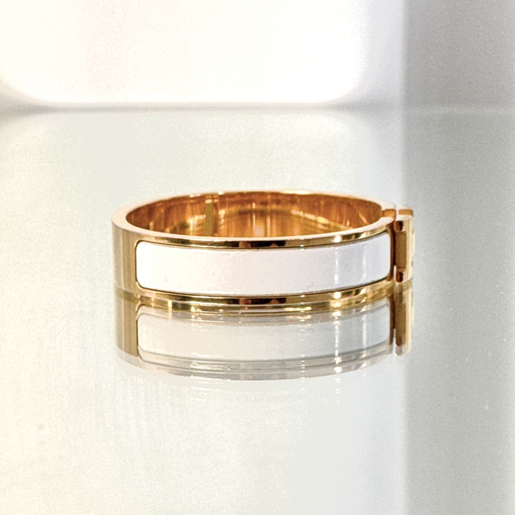 에르메스 클릭아슈 팔찌 pm 화이트골드 이미지