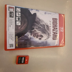 바이오하자드 레퀴엠(닌텐도스위치2) 게임칩 이미지