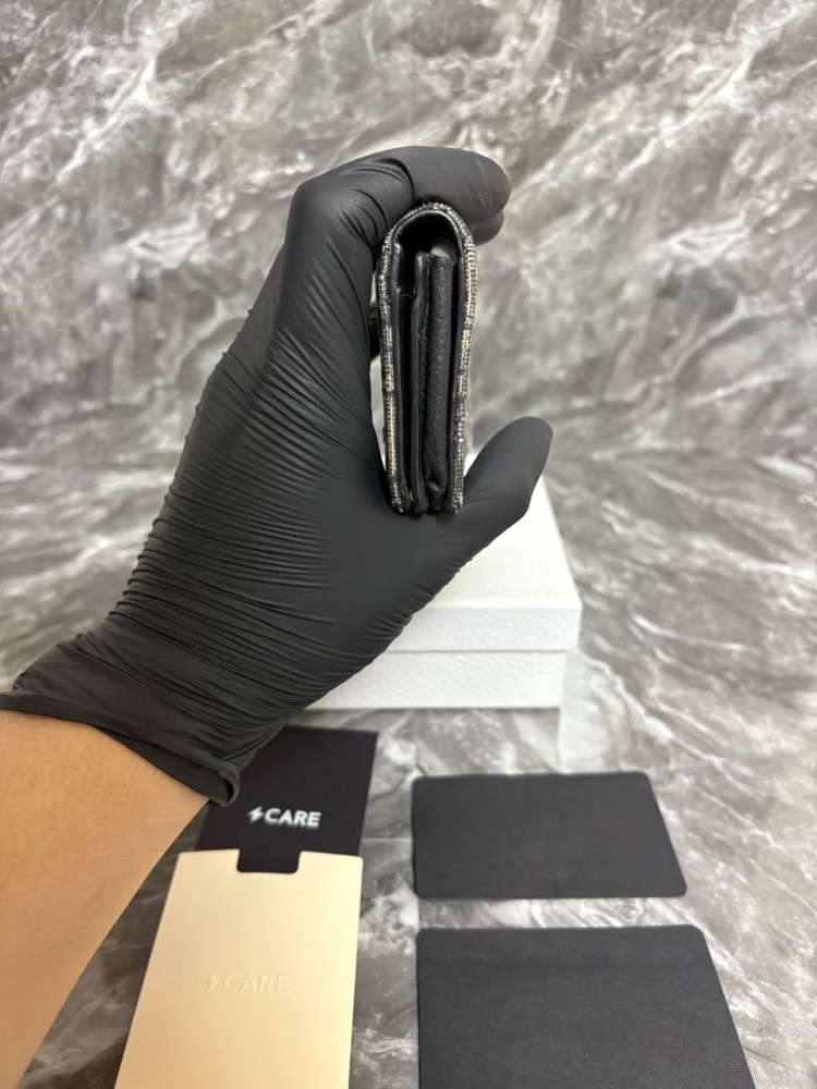 디올 오블리크 자카드 비즈니스 카드지갑 이미지