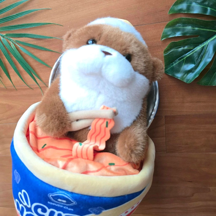 (새상품) 우소우소 컵라면 30cm 인형 이미지