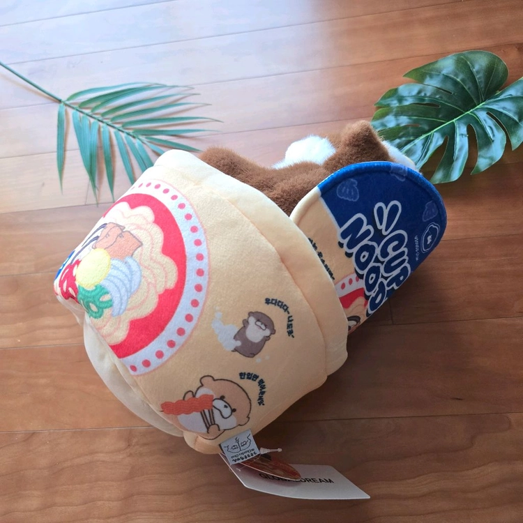 (새상품) 우소우소 컵라면 30cm 인형 이미지