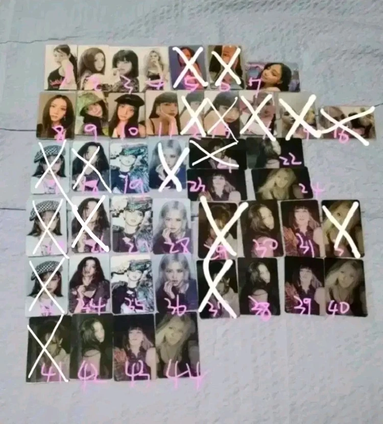 블랙핑크 블핑 THE ALBUM 더앨범 디앨범 LOVESICK GIRLS 럽식걸 제니 지수 리사 로제 특전 포토카드 이미지