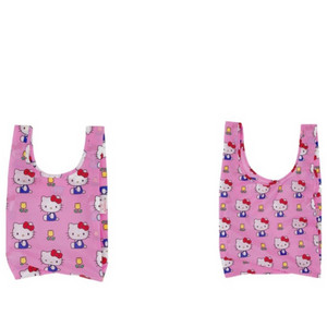 새상품)바쿠 산리오 키티 에코백 장바구니 이미지