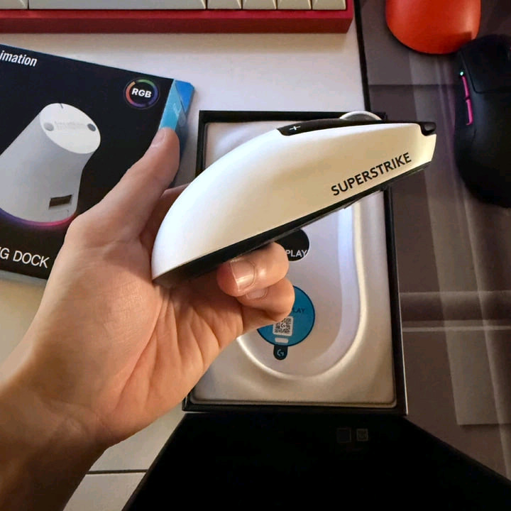 로지텍 지프로 X2 + 충전독 까지 / 2일사용!!! 이미지