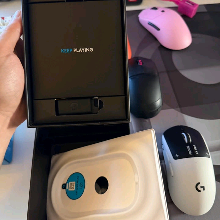 로지텍 지프로 X2 + 충전독 까지 / 2일사용!!! 이미지