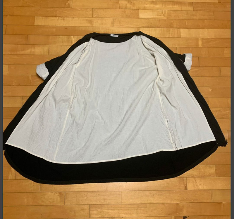 세상편한 블랙 롱 집업 가디건 55~77 프리사이즈 이미지