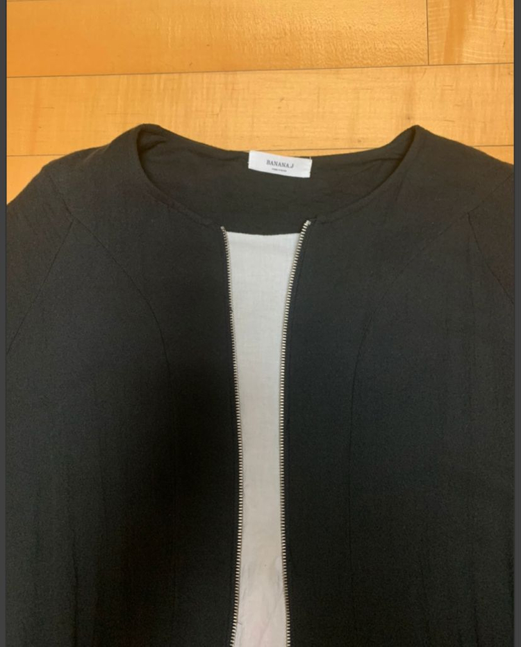 세상편한 블랙 롱 집업 가디건 55~77 프리사이즈 이미지