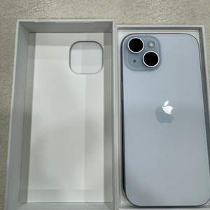 아이폰15 시에라블루 256GB 팝니다 이미지