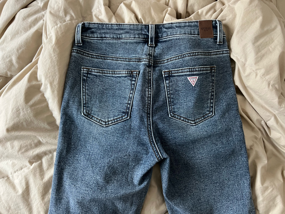 게스 기모 부츠컷 그레이시 데님(사이즈24) 이미지